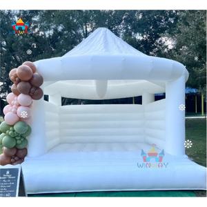 Vente chaude Château gonflable de <span class=keywords><strong>mariage</strong></span> blanc personnalisable commercial Château gonflable pour sauter Château gonflable à <span class=keywords><strong>louer</strong></span> ou à vendre - Product Image 2