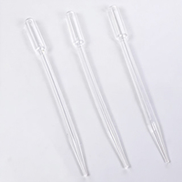 Consommables de laboratoire CS Labglass Pipette Pasteur jetable en plastique de transfert de 1 ml 2 ml 3 ml 5 ml
