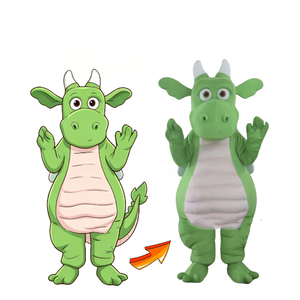 UYEAH OEM/ODM 1PC 3D Personal Design Cute Cartoon Mascot Suit Custom Made Animal <strong>Dinosaur</strong> Dragon Plush Mascot <strong>Costume</strong> for <strong>Adult</strong> - Product Image 1