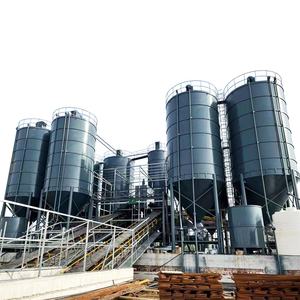 Planta Mezcladora de Concreto Húmedo Lista para Usar 120M3/H, Silo HLS120 con Control PLC, Mezcladora JS2000, Línea de Dosificación de Concreto con Capacidad de 3200L, Motor - Product Image 2