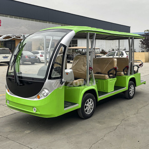 Autobús Turístico Eléctrico Descapotable al por Mayor, Vehículo de Transporte Duradero para Zoológicos, Jardines y Recepción - Product Image 5