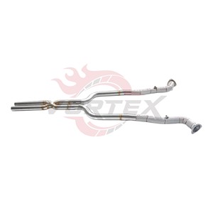 Vortex Stainless Steel Mid Pipe for Maserati GranTurismo GT 4.2L 2008-2017 Performance Exhaust Link X Pipe - Product Image 6