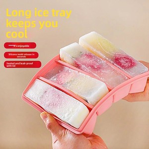 Molde para Cubitos de Hielo Largos, de Silicona de Grado Comercial, Tamaño Grande, para Hacer Cubos de Hielo en Forma de Vaso Collins para Whisky - Product Image 3