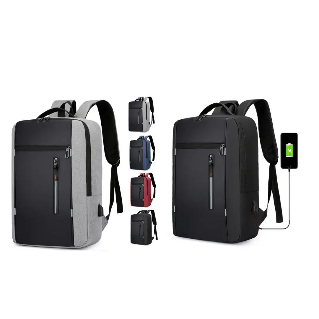 Anti Theft Casual Sports Backpacks 15.6 Inch Large Capacity Laptop Backpack Bag USB Backpack