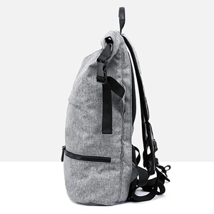 Mochila Deportiva Antirrobo con Compartimento Refrigerante Aislado, Mochila Enrollable con Compartimento Oculto para Computadora Portátil - Product Image 5