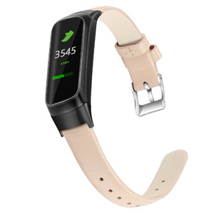 ShanHai สายรัดนาฬิกาข้อมือหนังจระเข้,อะไหล่ใหม่ล่าสุดสำหรับ <span class=keywords><strong>Samsung</strong></span> <span class=keywords><strong>Galaxy</strong></span> <span class=keywords><strong>Fit</strong></span> <span class=keywords><strong>SM</strong></span>-<span class=keywords><strong>R370</strong></span>สายนาฬิกาสร้อยข้อมือ - Product Image 2