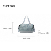 Offre spéciale : sac de voyage de sport et de fitness pour femmes, grand format, imperméable, en PU, pour le week-end, la nuit, la salle de sport