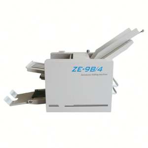 Máquina Plegadora <span class=keywords><strong>de</strong></span> Papel ZE-9B/4, Máquina Automática para Doblar Sobres y Cartas con Contador Digital y Parada Automática - Product Image 4