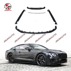 For 2018-2023 Bentley GT V8S Upgrade Conversion Carbon Front Bumper Lip Rear Diffuser For Continental GT Side Skirts Wing