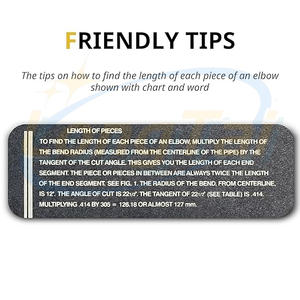 Outil de pose de <span class=keywords><strong>soudeur</strong></span> et de <span class=keywords><strong>tuyauteur</strong></span> Longtai pour marquer les lignes droites autour du tuyau et résistant aux hautes températures - Product Image 3