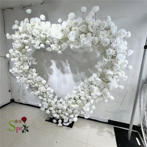 <span class=keywords><strong>Bouquet</strong></span> de <span class=keywords><strong>mariée</strong></span> SPR fournitures de mariage sur mesure Arrangement de fleurs décoratives artificielles réception scène toile de fond coeur arc fleur - Product Image 6
