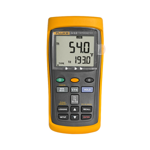 Termómetro Digital con Pantalla OLED de Doble Entrada 54-IIB con Registro de Datos, Medidor de Temperatura IP56 - Product Image 1