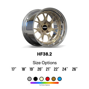 Jantes forgées HQG Monoblock 5X114.3 Roues 17 18 19 20 21 22 23 24 pouces Autocollant de logo 5x100 5x108 Jantes forgées 2 pièces pour <span class=keywords><strong>BMW</strong></span> - Product Image 4