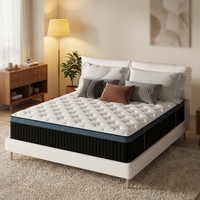 Matelas compressible en vrac, conception ondulée, emballage roulé, pour projets hôteliers et appartements, prix de gros, fourniture OEM