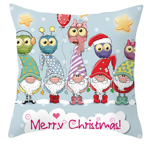 <strong>Christmas</strong> Design Sublimation Printing 18*18 Inch Square Zippered Pillowcase <strong>Cushion</strong> <strong>Cover</strong> Product Type - Product Image 5