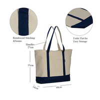Tas Tote Kanvas Daur Ulang yang Dapat Disesuaikan, Terbuat dari Kain Katun Murni, Sablon, Produksi Terbatas, Kustomisasi Pribadi untuk Hadiah