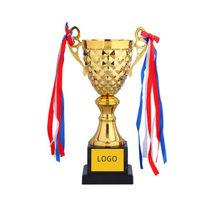 Taza escolar barata al por mayor de La UE, cuenco con logotipo de lámina de oro personalizado, trofeo de metal para premios deportivos de varios tamaños - Product Image 6
