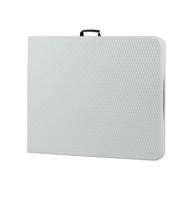Table de pique-nique pliable en HDPE pour l'extérieur Table de jardin rectangulaire en fer, vente en gros de tables de pique-nique
