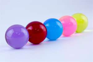 Colorful Clear Acrylic Ball Large Resin Acrylic Clear Balls - Product Image 2