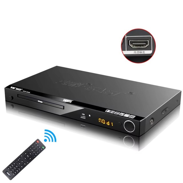 30W 110V 220V Home Dvd HD Evd Player Vcd Disc Cd Player Children's Movie Disc Game Mobile Reading Disc Player