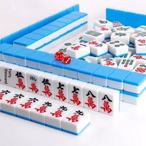 <span class=keywords><strong>Set</strong></span> di <span class=keywords><strong>Mahjong</strong></span> per Casa con 36 o 144 Tessere Colorate Casuali Prodotto in Cina - Product Image 3