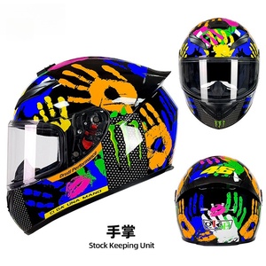 Casque de <span class=keywords><strong>moto</strong></span> en promotion, casque intégral de haute qualité en ABS pour la vente en gros, homologué DOT - Product Image 4