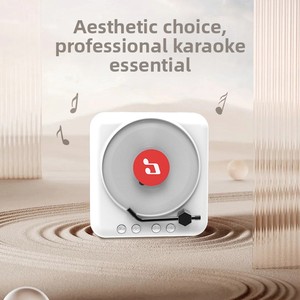 יצרן ישיר H3 רטרו ויניל עבור נגן CD רמקול 5.0, נגן תקליטים נייד, גרמופון מואר, פלסטיק, מתנה קטנה - Product Image 3