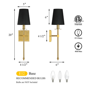 Lampada <span class=keywords><strong>da</strong></span> <span class=keywords><strong>Parete</strong></span> Moderna in Ottone Dorato ETL Designer per Camera <span class=keywords><strong>da</strong></span> Letto, Soggiorno e Hotel - Product Image 5