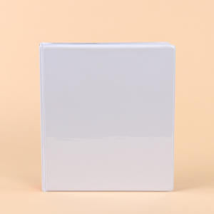 Carpeta de PVC con doble clip, cuaderno de hojas sueltas engrosado, clip con varilla de tracción, cubierta impermeable, almacenamiento de papeles de examen para estudiantes, archivador de nivel. - Product Image 2