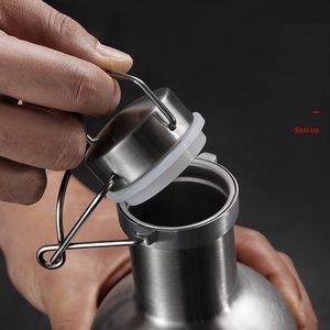 زجاجة معزولة من مكان واحد محمولة مانعة للتسرب من أعلى الأرجوحة-زجاجة من طبقة واحدة للاستخدام المنزلي والتجاري - Product Image 4