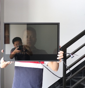 หน้าจอโฆษณาแบบโปร่งใส LCD แบบอินเทอร์แอคทีฟ HD ขนาด 10-86 นิ้ว รุ่นใหม่ พร้อมพอร์ต <span class=keywords><strong>USB</strong></span> ความละเอียด 1920x1080 สำหรับใช้งานในธุรกิจ - Product Image 5