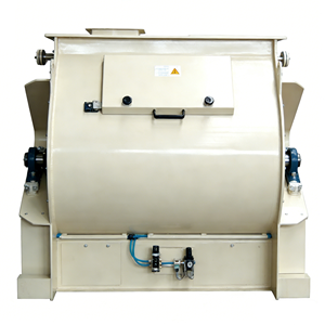 Mezclador de paletas de doble eje de alta eficiencia, licuadora por gravedad para mortero seco, aditivos alimentarios, alimentos a granel, productos químicos, plásticos. - Product Image 6