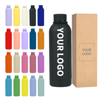 Bouteille d'Eau Isotherme sous Vide en Acier Inoxydable Sans BPA avec Couvercle Paille et Logo Personnalisable