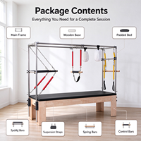 Tour de Pilates Professionnelle BSW – Reformer Multifonctionnel Cadillac à Tension Variable, Vente Directe Usine pour la Maison et le Studio