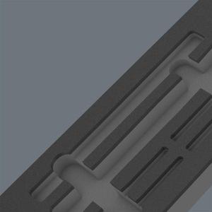WERA - 05137382001 Insert mousse ''Hammer set 1 ''(vide) 172x30x392mm-EAN 4013288225887 ROLLING WORKSHOPS VIDE PLATEAUX - Product Image 3