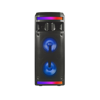 Meilleures ventes : Enceinte portable Bluetooth audio amplifiée, double 6,5 pouces, design exclusif et tendance, pour soirées