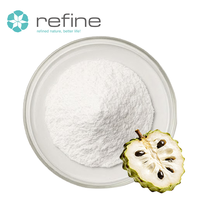 Poudre de fruit de graviola de haute qualité en gros, 100 % soluble dans l'eau, poudre de jus de corossol naturel