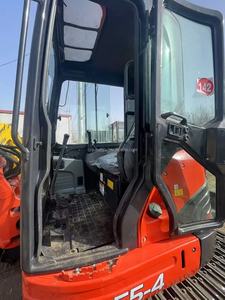 Excavateur U55-4 KUBOTA d'occasion en bon état et à bas prix Mini excavatrice japonaise originale de 5 tonnes à vendre - Product Image 5