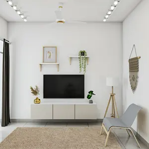 现代设计木制白色长72英寸电壁炉电视架橱柜浮动墙媒体控制台，用于房间家具