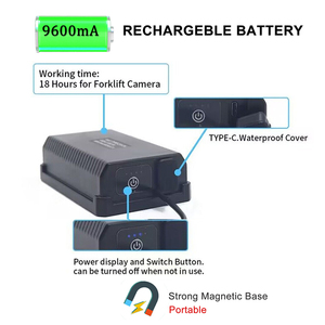 Sistema de Cámara de Respaldo Inalámbrica AHD HD IPS de 7 Pulgadas para Montacargas, Kit de Visión Trasera Digital Impermeable IP68 con Láser - Product Image 4