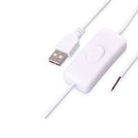 Câble de commutation de type monochrome pour éclairage LED avec lumière de croissance des plantes, 5V, étanche, USB, lumière à spectre complet, gradation de la luminosité