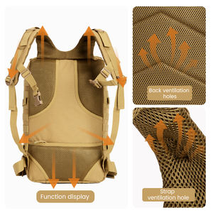 LUPU Tactical 45L Molle Tactical Backpack for Outdoor Sport Camping Walking Oxford Men's Tactical Mochilas Taticas Backpack Bags - Product Image 5