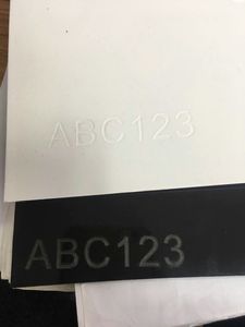 Nouveau produit et feuille de plastique ABS double couleur haute densité pour laser - Product Image 6