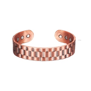 Pulseras Vinterly para Hombre y Mujer, Brazaletes Anchos Ajustables, Pulseras Magnéticas Vintage, Joyería para Hombre - Product Image 1