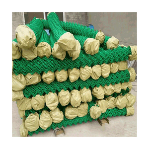 Chiều Cao Kim Cương Lưới Chuỗi Liên Kết Hàng Rào Nhà Máy Giá Vườn Trang Trại 6ft Kim Loại Di Động Vải Vườn Hàng Rào Thép Sắt Tùy Chỉnh Màu Sắc - Product Image 1