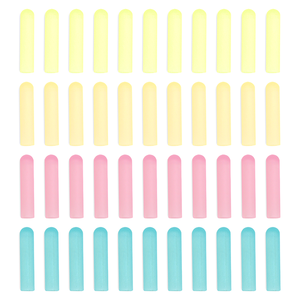 Nuovo Design stampato personalizzato gradazione viola plastico in plastica con laccio in pizzo punta per coulisse - Product Image 2