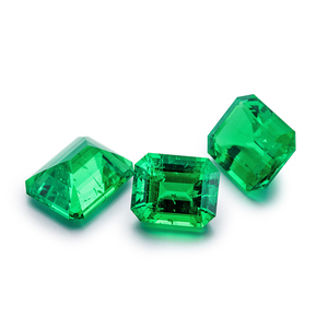Pierre de laboratoire, pierre précieuse en vrac, émeraude taille émeraude 1 carat, <span class=keywords><strong>prix</strong></span> de l'émeraude par carat, émeraude hydrothermale par carat - Product Image 5
