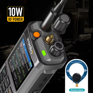 Talkie-walkie amélioré <span class=keywords><strong>Iradio</strong></span> UV98PLUS avec système de positionnement global Radio bidirectionnelle longue portée 10KM SW/LWMW - Product Image 5