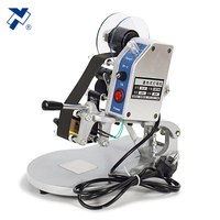 Machine d'estampage de police en laiton d'imprimante d'aluminium de ruban de Date d'expiration manuelle DY-8 pour le codage de sac de carte de feuille de boîte de papier de pochette de Sachet