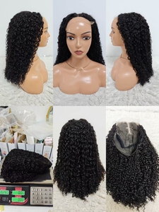 Promoción Letsfly: Pelucas Pixie Rizadas sin Pegamento de 56$ con Cierre de Encaje SDD 5x5, Cabello Virgen Natural de 14-24 Pulgadas, 100% Cabello Humano, Venta al Por Mayor - Product Image 4